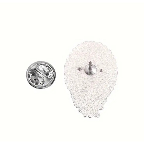 Nightmare Before Christmas Jack and Sally enamel pin set - Picture 3 of 3